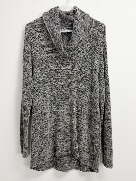 J. Jill Sweaters - Pure J Jill Sweater Medium Womens Gray Cowl Neck Long Sleeve